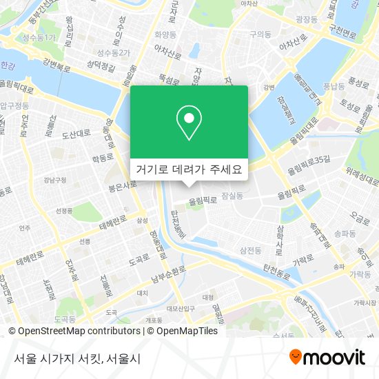 서울 시가지 서킷 지도