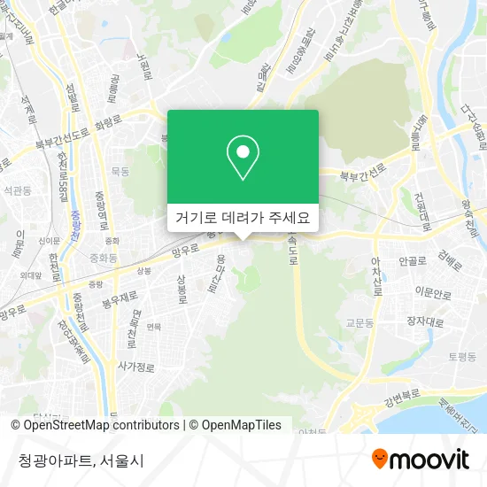 청광아파트 지도