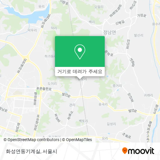 화성연동기계실 지도