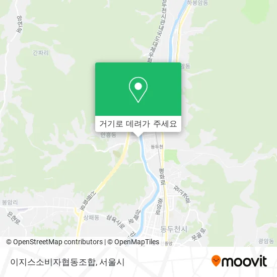 이지스소비자협동조합 지도