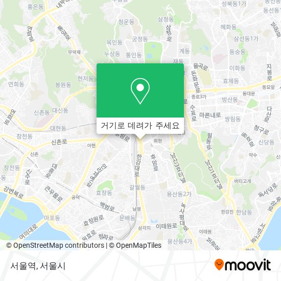 서울역 지도