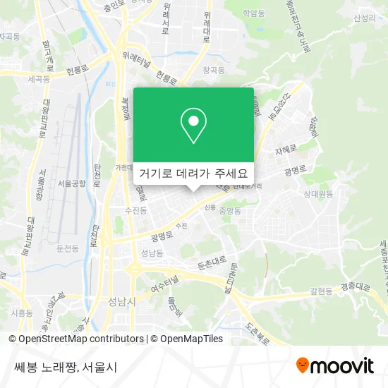쎄봉 노래짱 지도