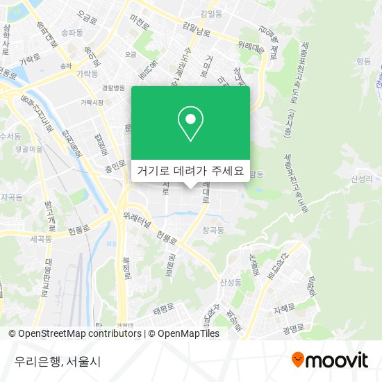 우리은행 지도