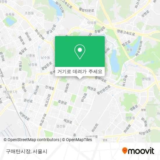 구매탄시장 지도