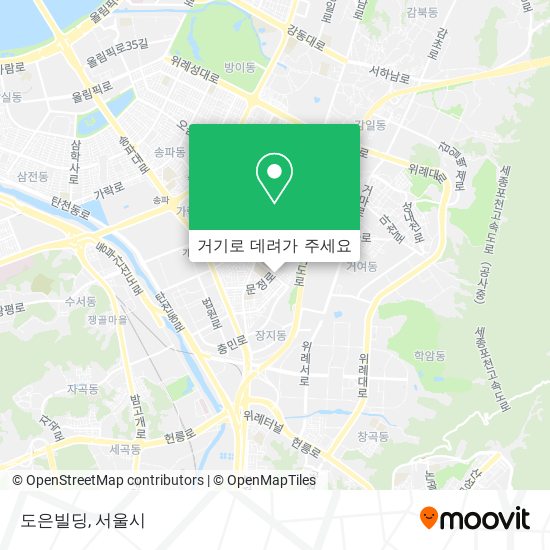 도은빌딩 지도