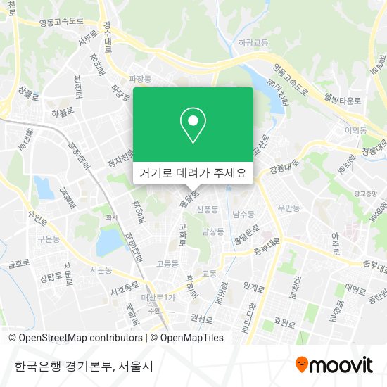 한국은행 경기본부 지도