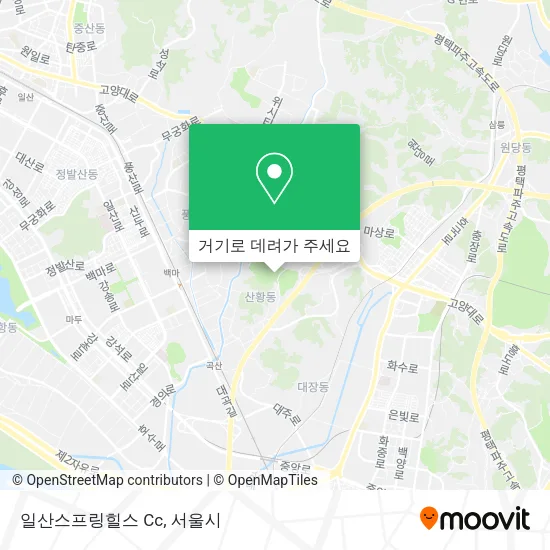 일산스프링힐스 Cc 지도
