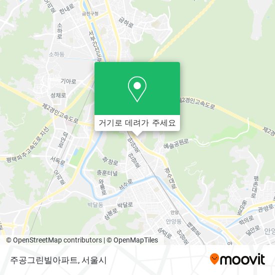 주공그린빌아파트 지도