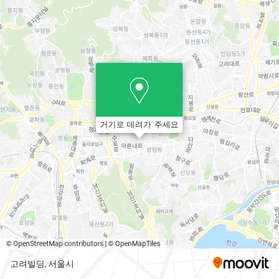 고려빌딩 지도
