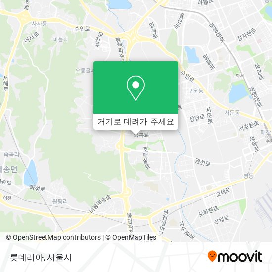 롯데리아 지도