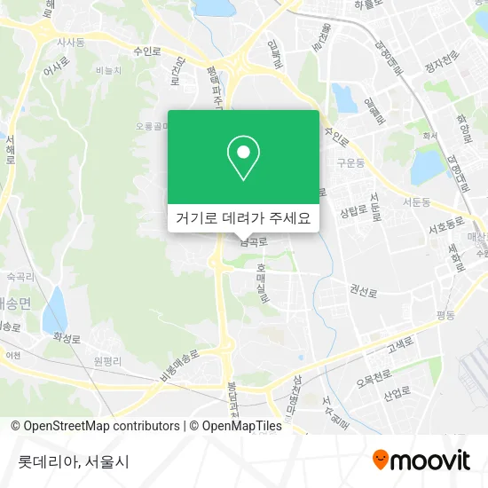 롯데리아 지도