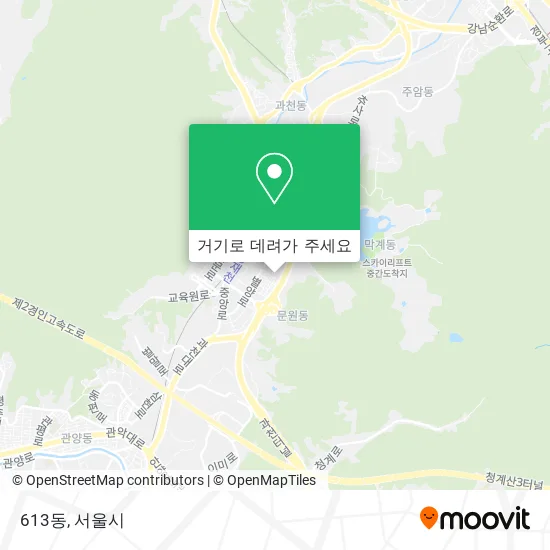 613동 지도