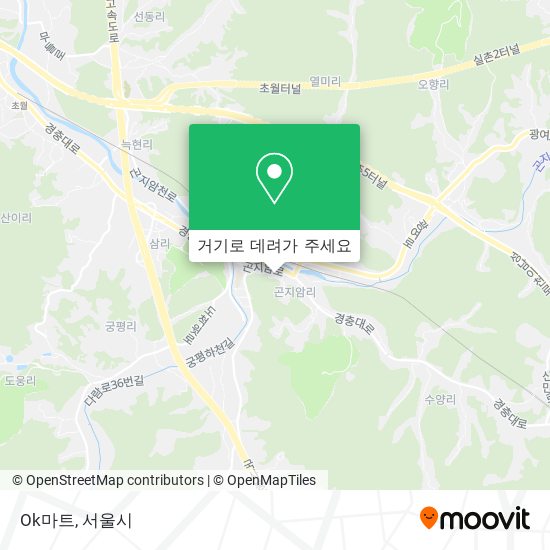 Ok마트 지도