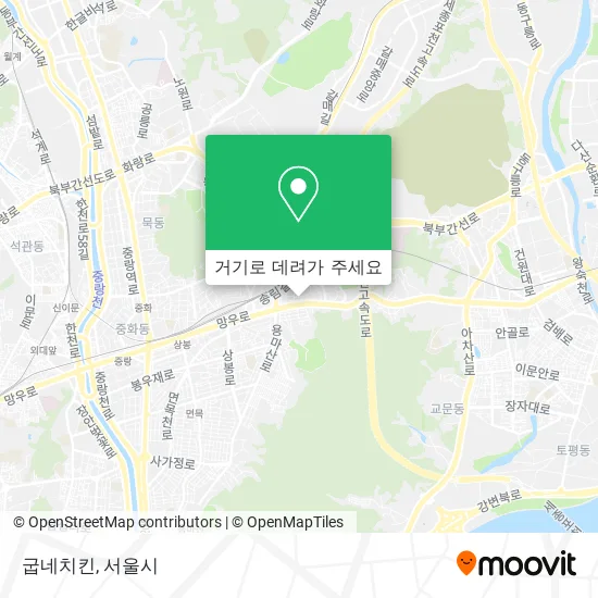 굽네치킨 지도