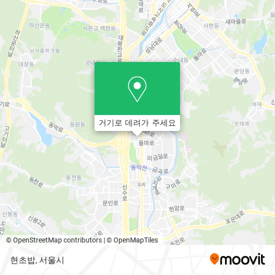 현초밥 지도