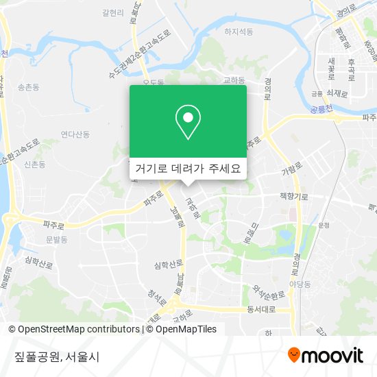 짚풀공원 지도
