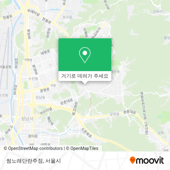 썸노래단란주점 지도