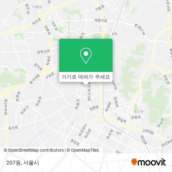 207동 지도