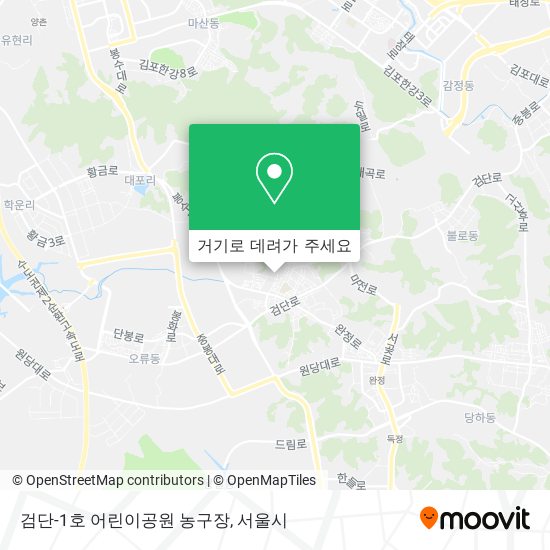 검단-1호 어린이공원 농구장 지도