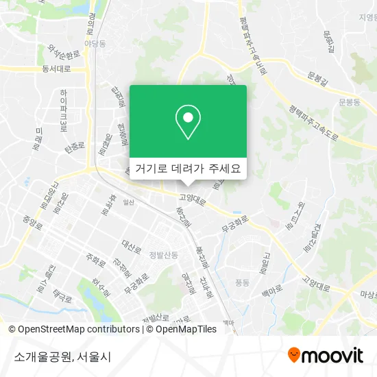 소개울공원 지도