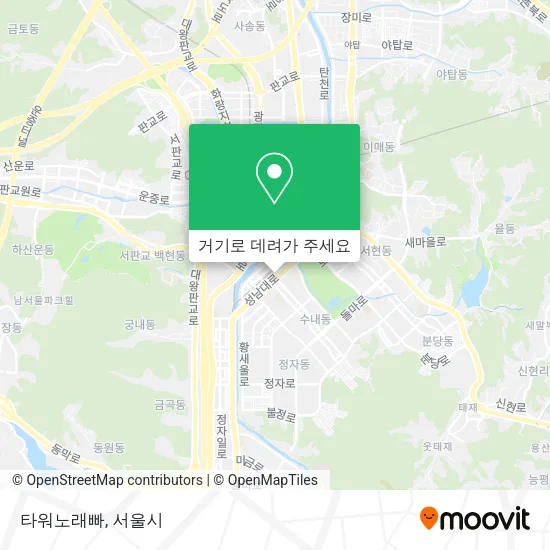 타워노래빠 지도