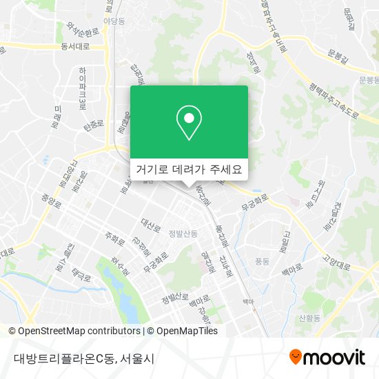 대방트리플라온C동 지도