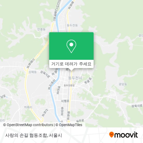 사랑의 손길 협동조합 지도