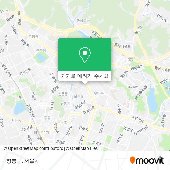창룡문 지도