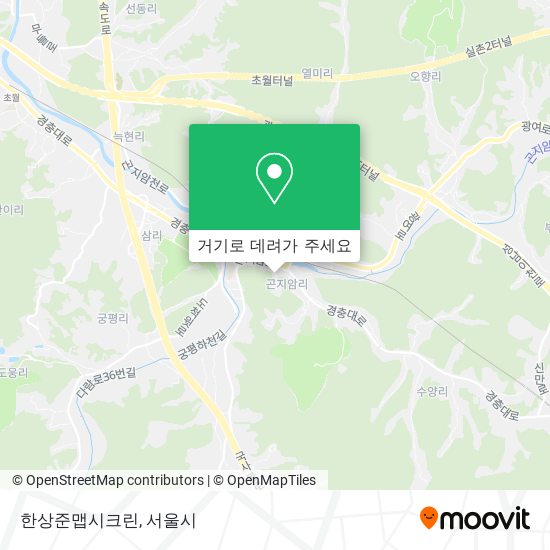 한상준맵시크린 지도