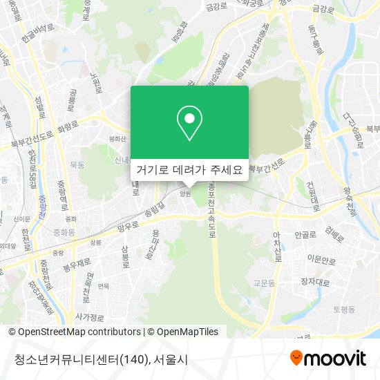 청소년커뮤니티센터(140) 지도