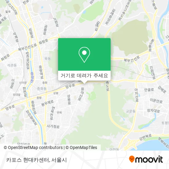 카포스 현대카센터 지도