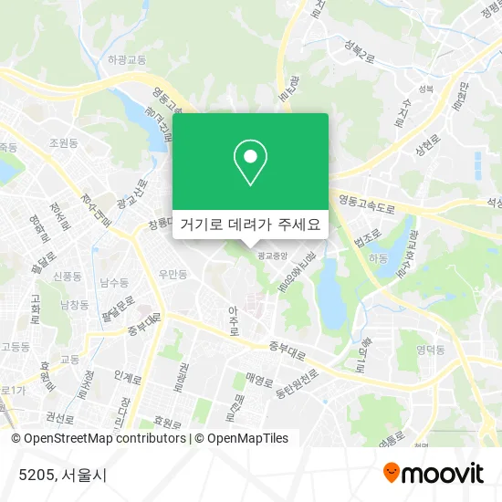 5205 지도