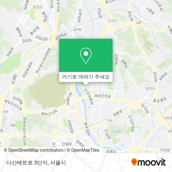 다산메트로 3단지 지도