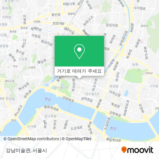 강남미술관 지도