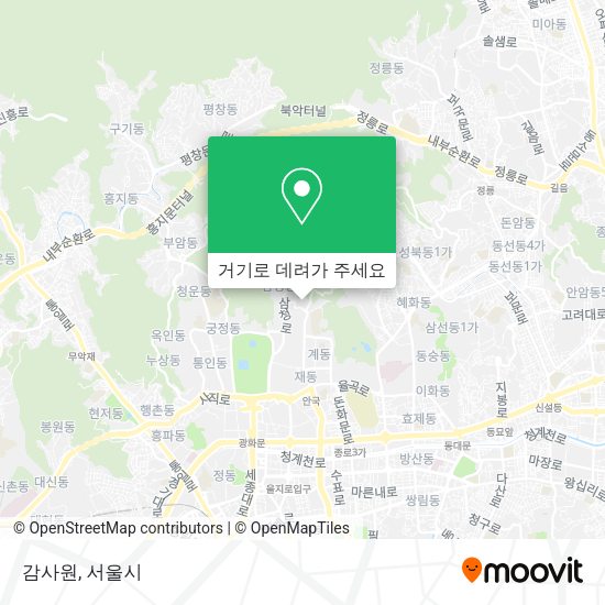 감사원 지도