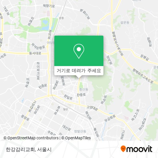 한강감리교회 지도