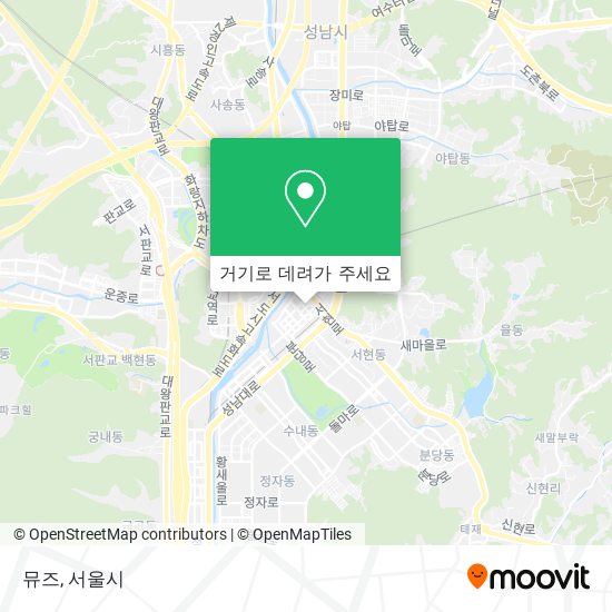 뮤즈 지도