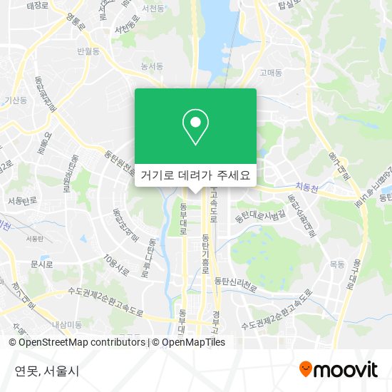 연못 지도