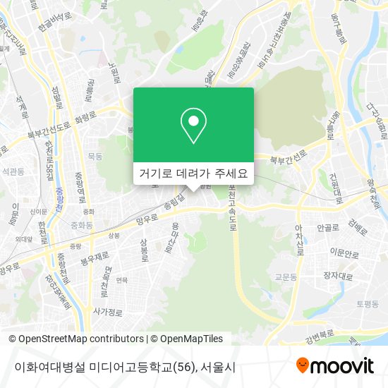 이화여대병설 미디어고등학교(56) 지도