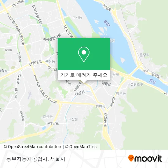 동부자동차공업사 지도