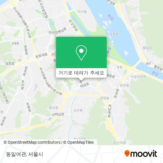동일여관 지도