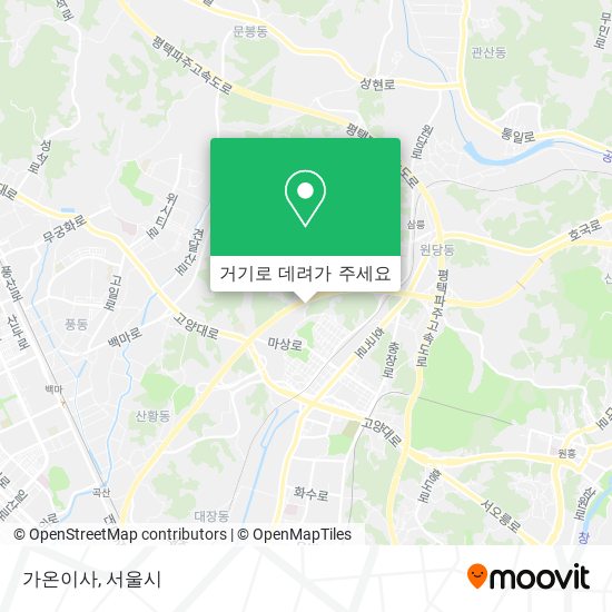 가온이사 지도