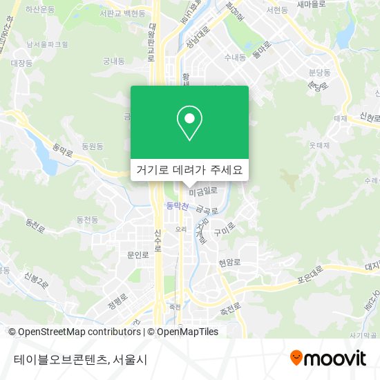 테이블오브콘텐츠 지도