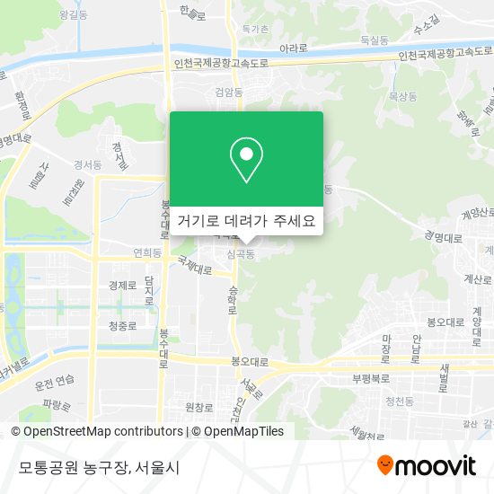 모통공원 농구장 지도