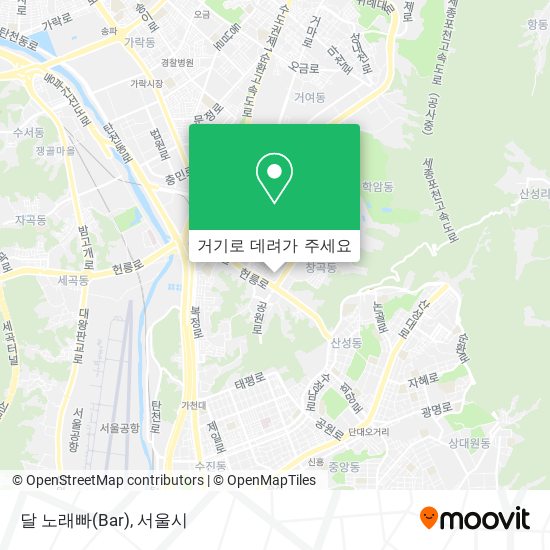달 노래빠(Bar) 지도