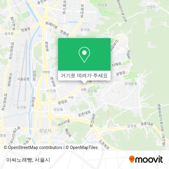 아싸노래빵 지도