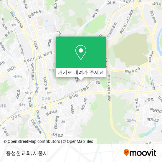 풍성한교회 지도