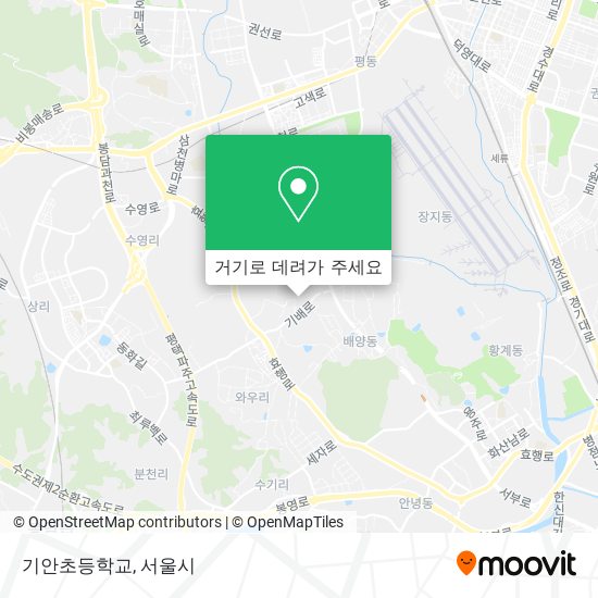 기안초등학교 지도