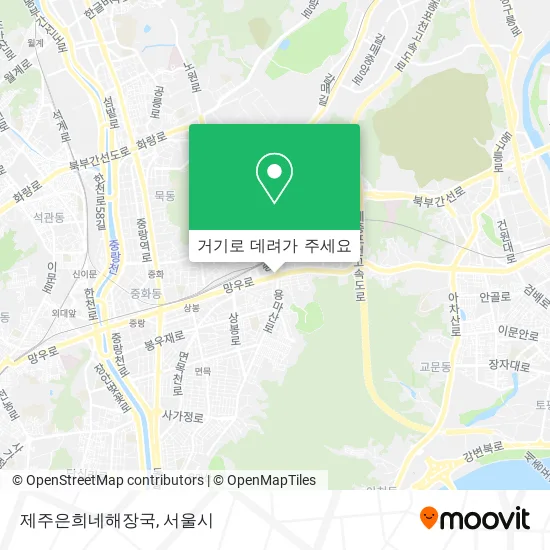 제주은희네해장국 지도