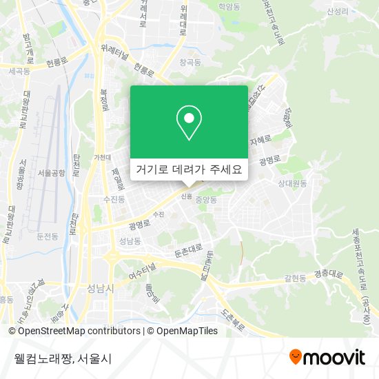 웰컴노래짱 지도